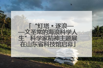 “灯塔 • 逐浪——文圣常的海浪科学人生”科学家精神主题展在山东省科技馆启幕
