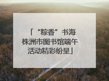 “粽香”书海 株洲市图书馆端午活动精彩纷呈