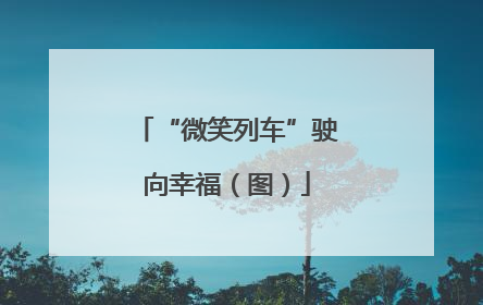 “微笑列车”驶向幸福（图）