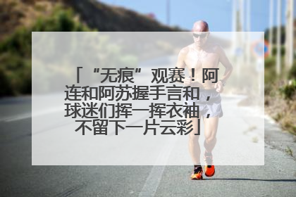 “无痕”观赛！阿连和阿苏握手言和，球迷们挥一挥衣袖，不留下一片云彩