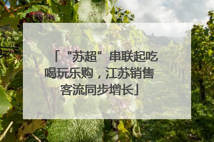 “苏超”串联起吃喝玩乐购，江苏销售客流同步增长