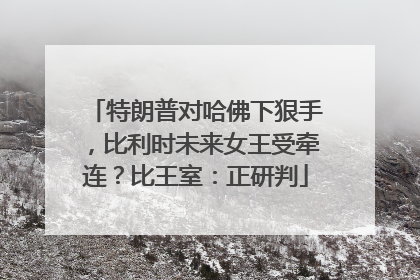 特朗普对哈佛下狠手，比利时未来女王受牵连？比王室：正研判