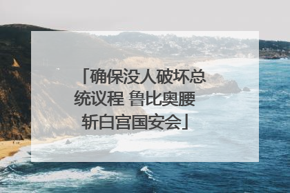 确保没人破坏总统议程 鲁比奥腰斩白宫国安会