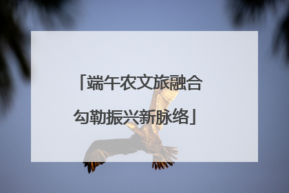 端午农文旅融合 勾勒振兴新脉络