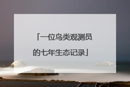 一位鸟类观测员的七年生态记录