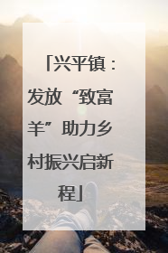 兴平镇：发放“致富羊”助力乡村振兴启新程