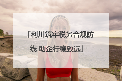 利川筑牢税务合规防线 助企行稳致远