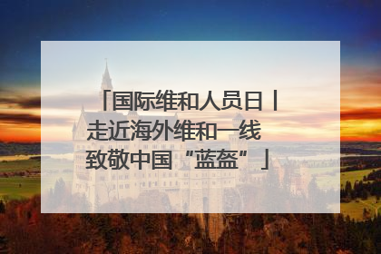 国际维和人员日丨走近海外维和一线 致敬中国“蓝盔”