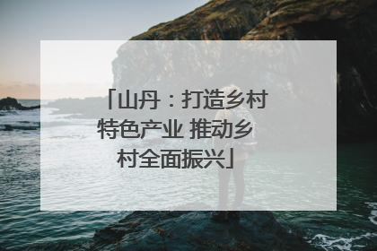 山丹：打造乡村特色产业 推动乡村全面振兴