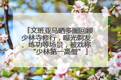 文班亚马晒多图回顾少林寺修行，曝光剃发、练功等场景，被戏称“少林第一高僧”
