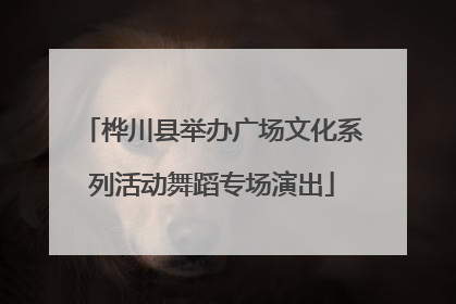 桦川县举办广场文化系列活动舞蹈专场演出