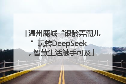 温州鹿城“银龄弄潮儿”玩转DeepSeek，智慧生活触手可及