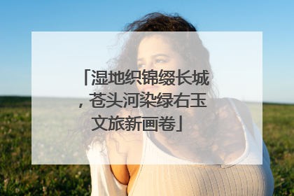 湿地织锦缀长城，苍头河染绿右玉文旅新画卷