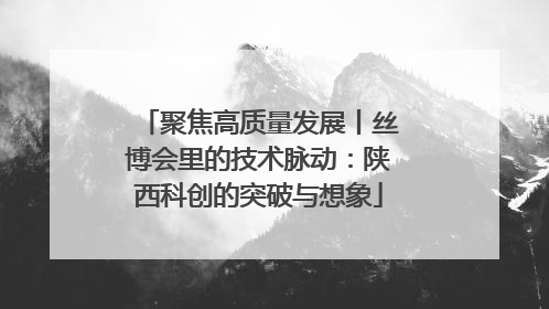 聚焦高质量发展丨丝博会里的技术脉动：陕西科创的突破与想象