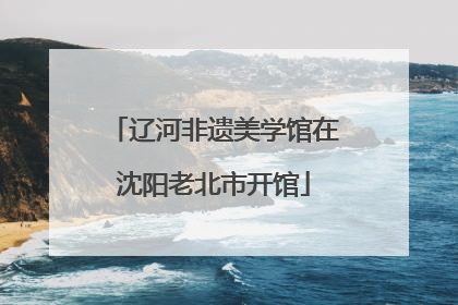 辽河非遗美学馆在沈阳老北市开馆