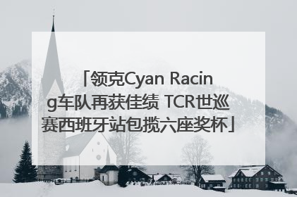 领克Cyan Racing车队再获佳绩 TCR世巡赛西班牙站包揽六座奖杯