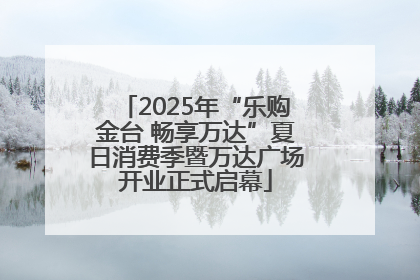 2025年“乐购金台 畅享万达”夏日消费季暨万达广场开业正式启幕