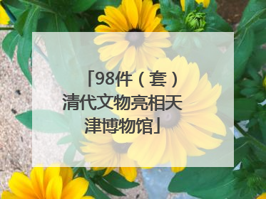 98件（套）清代文物亮相天津博物馆