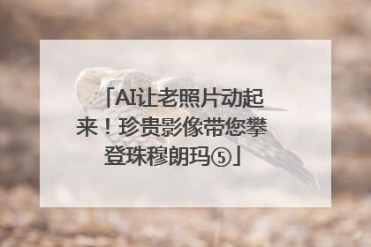 AI让老照片动起来！珍贵影像带您攀登珠穆朗玛⑤
