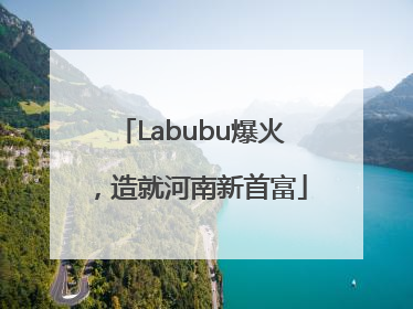 Labubu爆火，造就河南新首富