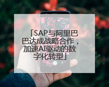 SAP与阿里巴巴达成战略合作，加速AI驱动的数字化转型